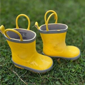 Jan & Jul Yellow Toddler' Rain Boots